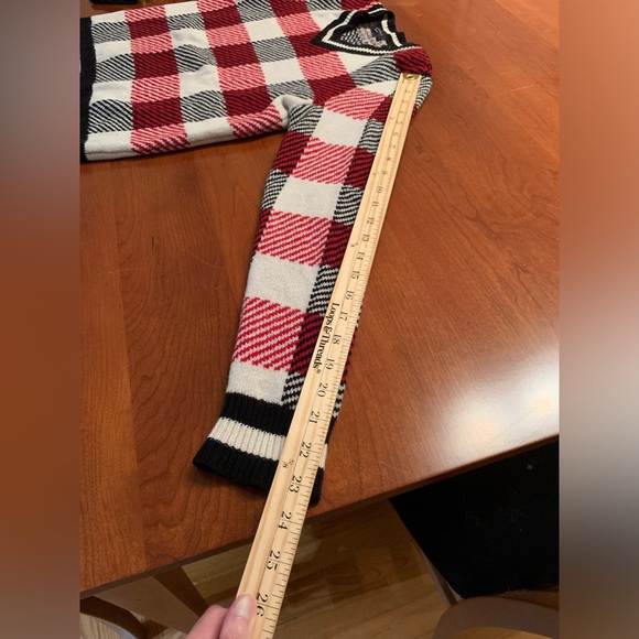 RAG & BONE Gabby plaid check v-neck - Picture 13 of 13